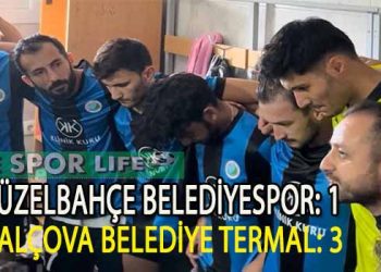 BALÇOVA BLD.TERMAL, GÜZELBAHÇE BELEDİYE DEPLASMANINDAN 3 PUANLA DÖNDÜ