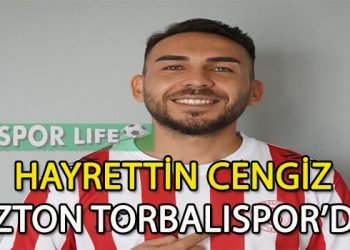 İZTON TORBALISPOR, SAVUNMAYI HAYRETTİN CENGİZ İLE GÜÇLENDİRDİ