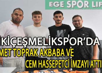 İKİÇEŞMELİKSPOR, SAVUNMADA CEM VE AHMET İLE YOLA DEVAM ETTİ
