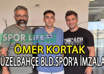 GÜZELBAHÇE BELEDİYESPOR, ÖMER KORTAK’I RENKLERİNE BAĞLADI