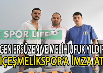 İKİÇEŞMELİKSPOR, SERGEN VE MELİH İLE SÖZLEŞME İMZALADI