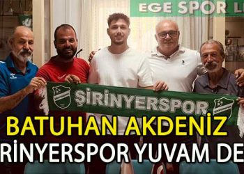 ŞİRİNYERSPOR, GENÇ ELDİVEN BATUHAN AKDENİZ’İ YUVADA TUTTU