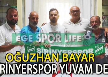 ŞİRİNYERSPOR, OĞUZHAN BAYAR’I BIRAKMADI
