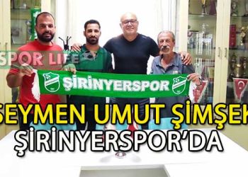ŞİRİNYERSPOR’DA SEYMEN UMUT ŞİMŞEK SÖZLEŞMEYİ İMZALADI