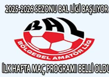 2025-2026 SEZONU BAL LİGİ HEYECANI BAŞLIYOR. İLK HAFTA MAÇ PROGRAMI BELLİ OLDU