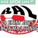 19 EKİM 2025, BAL LİGİ 2. HAFTA MAÇ SONUÇLARI