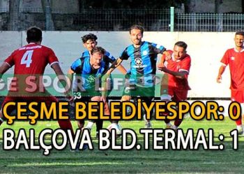 LİDER BALÇOVA BELEDİYE TERMAL, ÇEŞME’DEN ALTIN DEĞERİNDE 3 PUANLA DÖNDÜ