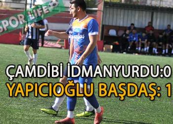 YAPICIOĞLU BAŞDAŞ, ÇAMDİBİ İDMANYURDU ENGELİNİ TEK GOLLE AŞTI