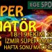 18-19 EKİM 2025, İZMİR SÜPER AMATÖR’DE HAFTA SONU MAÇ PROGRAMI