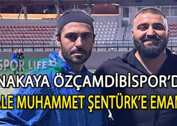 YILDIZ KALECİ MUHAMMET ŞENTÜRK, YENİDEN ANAKAYA ÖZÇAMDİBİSPOR’DA