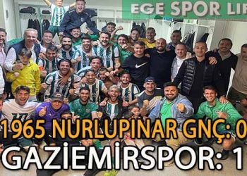 GAZİEMİRSPOR, GÜÇLÜ RAKİBİNİ DEPLASMANDA TEK GOLLE MAĞLUP ETTİ