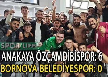 LİDER ANAKAYA ÖZÇAMDİBİ, BORNOVA BELEDİYESPOR’DAN İSTEDİĞİNİ ALDI