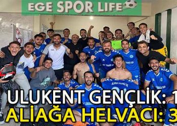 ALİAĞA HELVACI, ULUKENT DEPLASMANINDAN 3 PUANLA DÖNDÜ