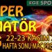 22-23 KASIM 2025, İZMİR SÜPER AMATÖR’DE HAFTA SONU MAÇ PROGRAMI