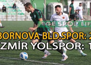 BORNOVA BELEDİYESPOR, YOLSPOR’DAN İSTEDİĞİ 3 PUANI ALDI