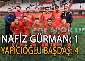 YAPICIOĞLU BAŞDAŞ, NAFİZ GÜRMAN’I YENMEYİ BAŞARDI