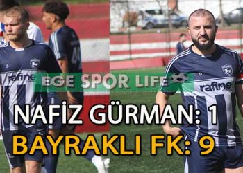 BAYRAKLI FK’ DERBİYİ FARKLI KAZANDI
