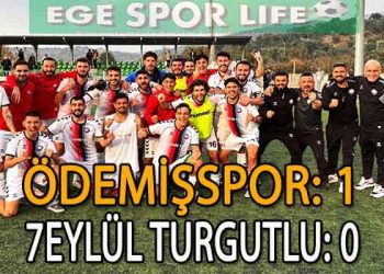 ÖDEMİŞSPOR, 3 PUANI TEK GOLLE ALDI