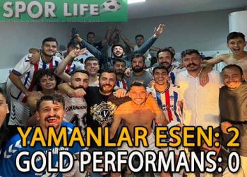 YAMANLAR ESEN, GOLD PERFORMANS ENGELİNİ AŞMASINI BİLDİ