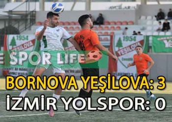 BORNOVA YEŞİLOVA, ZİRVE YARIŞINI BIRAKMIYOR
