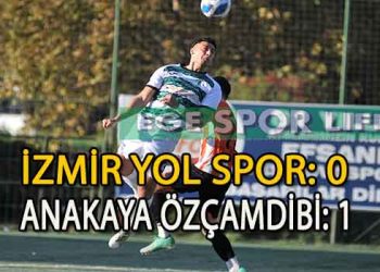 ANAKAYA ÖZÇAMDİBİSPOR, TEK GOLLE 3 PUANI ALMAYI BAŞARDI