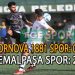 LİDER KEMALPAŞASPOR, BORNOVA DEPLASMANINDAN İSTEDİĞİNİ ALDI