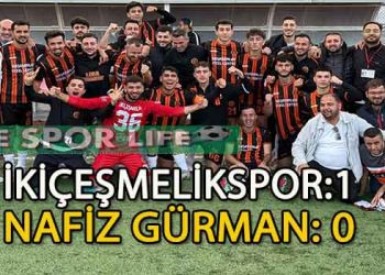 İKİÇEŞMELİKSPOR ALTIN DEĞERİNDE 3 PUANI TEK GOLLE ALDI