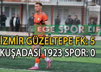 İZMİR GÜZELTEPE FK, KUŞADASI 1923’Ü ELİ BOŞ GÖNDERDİ