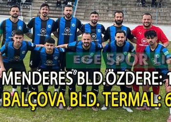 LİDER BALÇOVA BLD. TERMAL, 3 PUANI 6 GOLLE ALDI