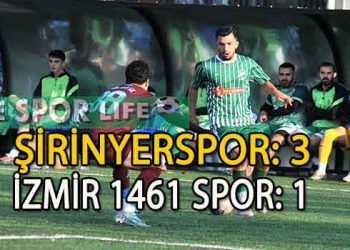 ŞİRİNYERSPOR’DAN ALTIN DEĞERİNDE 3 PUAN