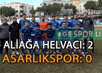 ALİAĞA HELVACI, YARIŞTA BENDE VARIM DEDİ