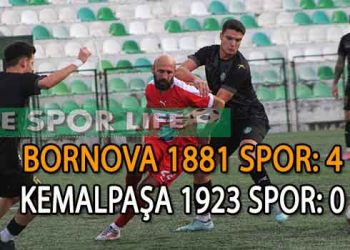 BORNOVA 1881 SPOR, DERİN OH ÇEKTİ