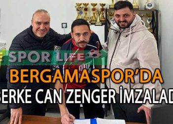 BERGAMASPOR’DAN FLAŞ TRANSFER,  İLK İMZA BERKE CAN ZENGER’DEN GELDİ