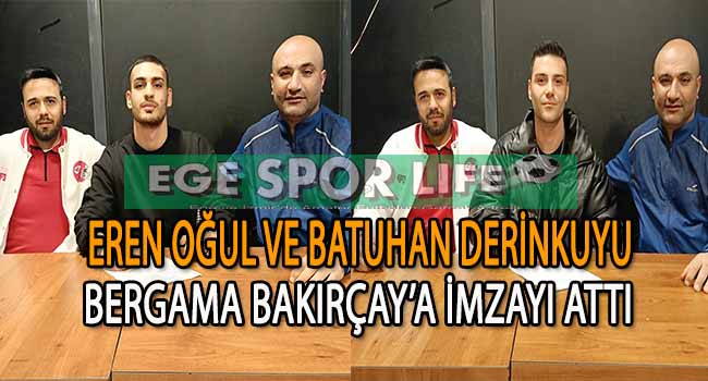 BERGAMA BAKIRÇAY, EREN VE BATUHAN’I RENKLERİNE BAĞLADI