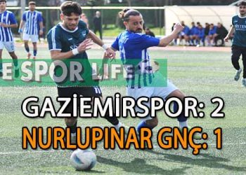 LİDER GAZİEMİRSPOR’UN BİLEĞİ BÜKÜLMÜYOR