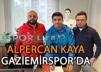 LİDER GAZİEMİRSPOR, KALEYE ALPERCAN KAYA’YI TAKVİYE ETTİ