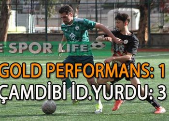 ÇAMDİBİ İDMAN YURDU, KAZANMASINI BİLDİ