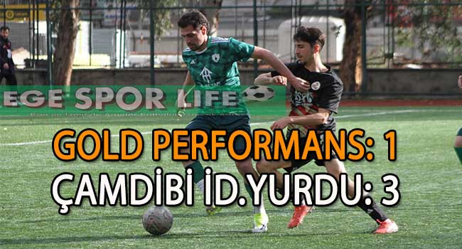 ÇAMDİBİ İDMAN YURDU, KAZANMASINI BİLDİ