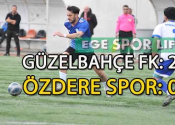 GÜZELBAHÇE FK, PLAY-OFF’LAR İÇİN SON VİRAJDA