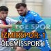 İZMİRSPOR, EVİNDE ÖDEMİŞSPOR İLE BERABERE KALDI