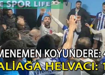 MENEMEN KOYUNDERE, PLAY-OFF UMUTLARINI SÜRDÜRDÜ