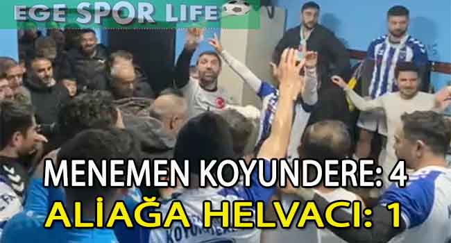 MENEMEN KOYUNDERE, PLAY-OFF UMUTLARINI SÜRDÜRDÜ