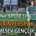 ŞİRİNYERSPOR, SAHASINDA MESEV GENÇLİK İLE 2-2 BERABERE KALDI