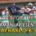 LİDER YAMANLAR ESEN, BAYRAKLI FK İLE YENİŞEMEDİ