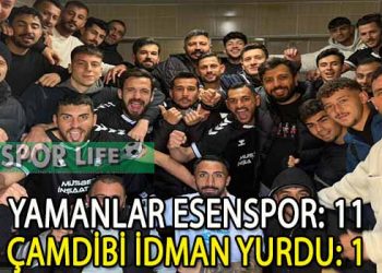 LİDER YAMANLAR ESEN, FARKLI KAZANARAK ZİRVEYİ BIRAKMADI