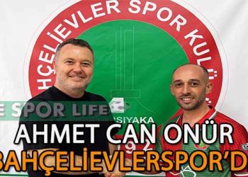 BAHÇELİEVLERSPOR, AHMET CAN ONÜR’Ü RENKLERİNE BAĞLADI
