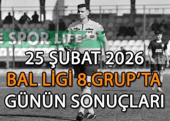 25 ŞUBAT 2026, BAL LİGİ 8.GRUP’TA GÜNÜN SONUÇLARI