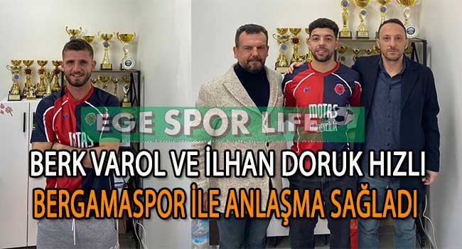 BERGAMASPOR’DA BERK VE İLHAN’DA TAMAM