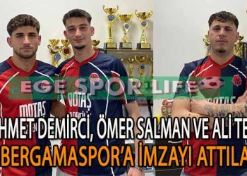 BERGAMASPOR, GENÇ YETENEKLİ RENKLERİNE BAĞLADI