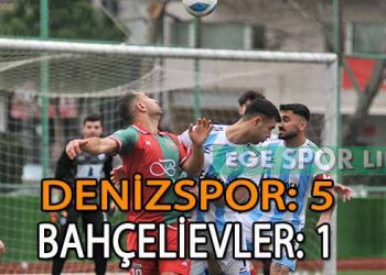 BAHÇELİEVLER, DENİZSPOR KARŞISINDA KÖTÜ GİDİŞE DUR DİYEMEDİ